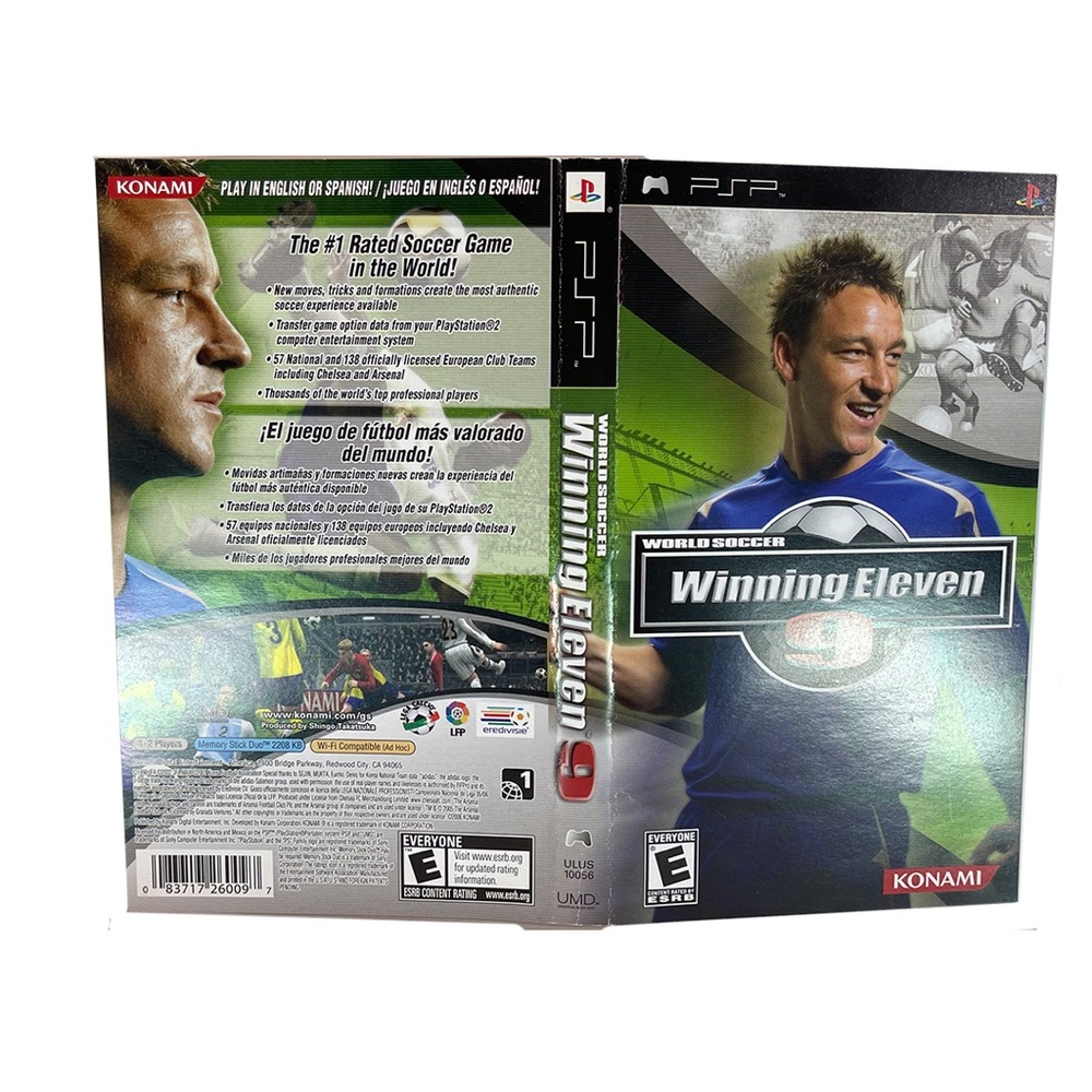 PRINT ONLY ** PSP | UMD (2005) WORLD SOCCER WINNING ELEVEN 9 E **PRINT ONLY